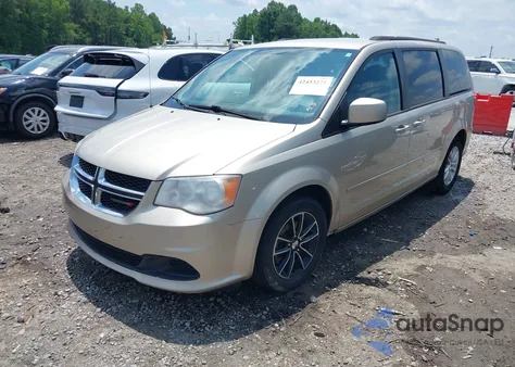 2014 Dodge Grand Caravan Sxt из США, поврежденный, VIN 2C4RDGCG8ER265100